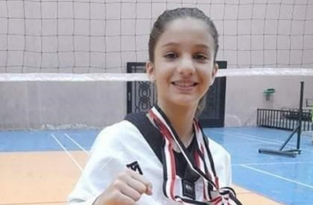 طفلة فلسطينية تحرز ذهبيتين وتفوز ببطولة سورية